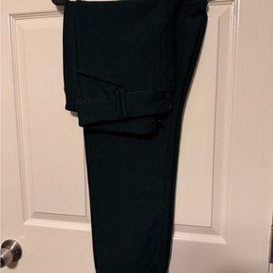 Studio Emerald Checkered Pants